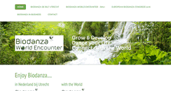Desktop Screenshot of biodanzaworld.com
